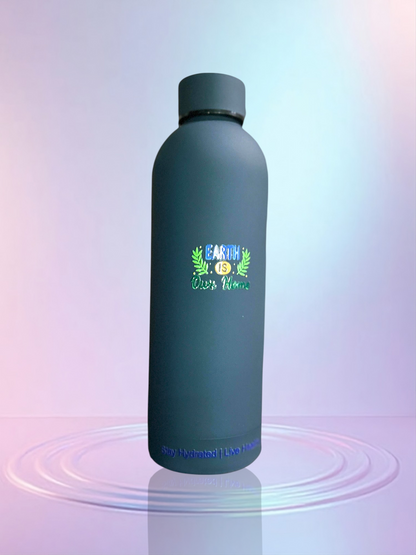 Navy blue stainless steel reusable 17OZ water Bottle