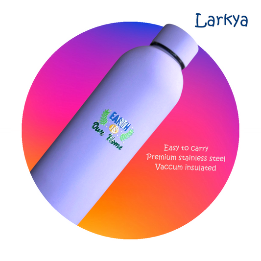 Purple standard stainless steel reuseable 17OZ water bottle