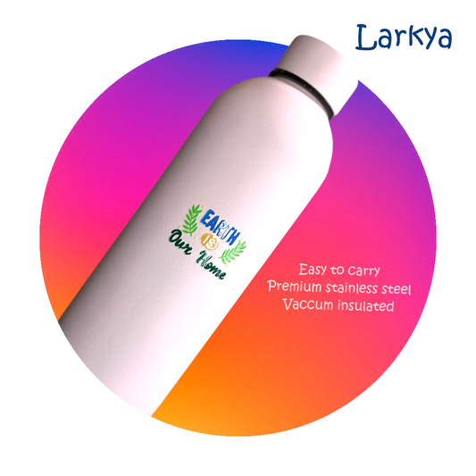 Pink standard stainless steel reusable 17OZ water bottle